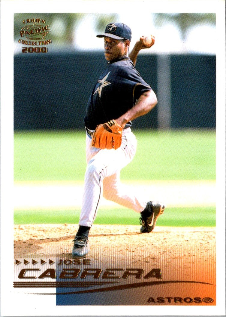 2000 Pacific Crown Collection Jose Cabrera