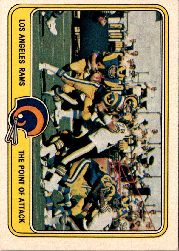 1981 Fleer Team Action Los Angeles Rams Offense #25