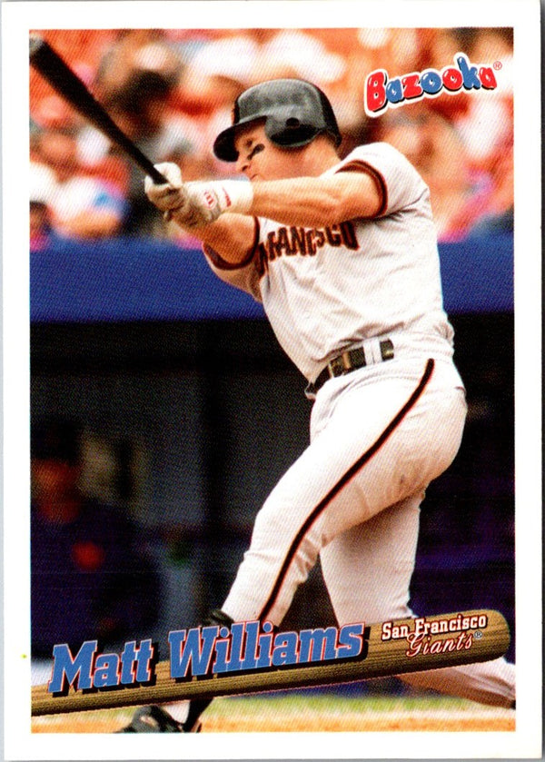 1996 Bazooka Matt Williams #25