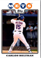 2008 Topps Carlos Beltran #610