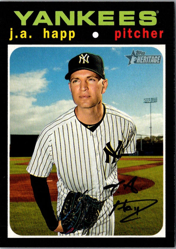 2019 Topps Heritage New York Yankees #399