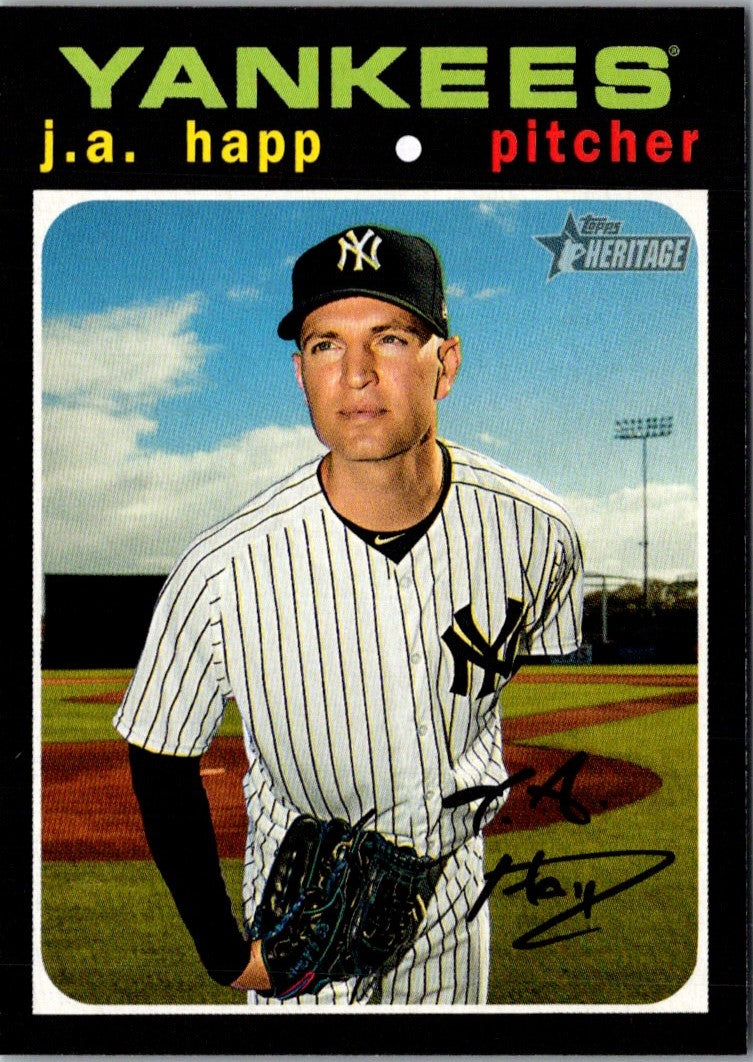 2019 Topps Heritage New York Yankees