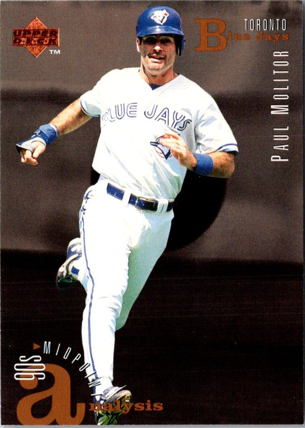 1995 Upper Deck Electric Diamond Gold Paul Molitor #107