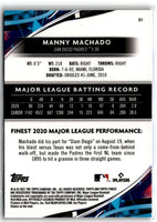 2021 Finest Manny Machado #31