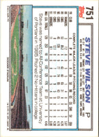 1992 Topps Steve Wilson #751