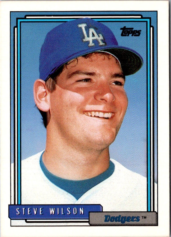 1992 Topps Steve Wilson #751