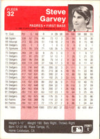 1985 Fleer Steve Garvey #32
