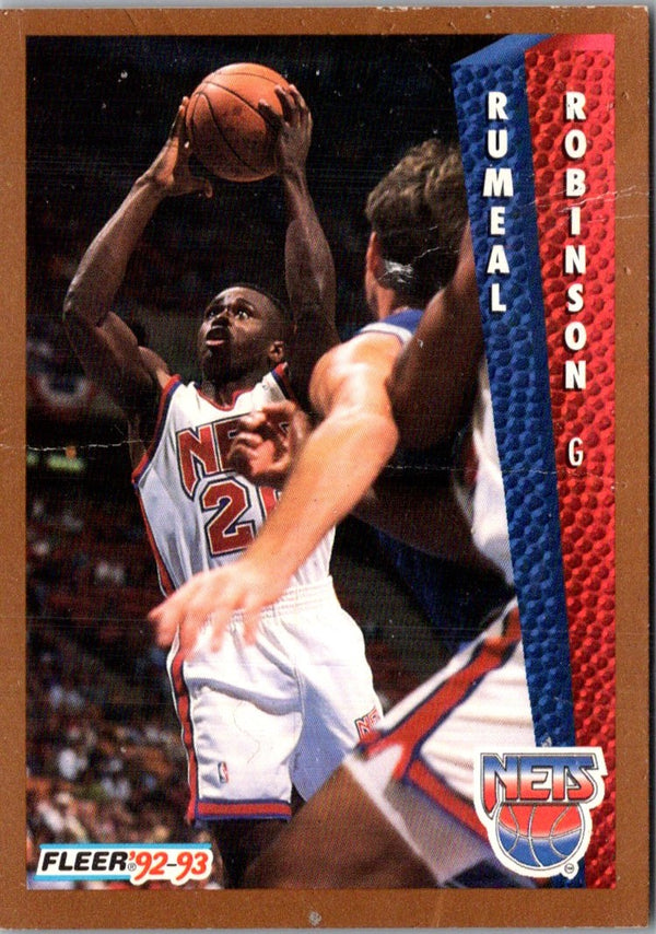 1992 Fleer Rumeal Robinson #390