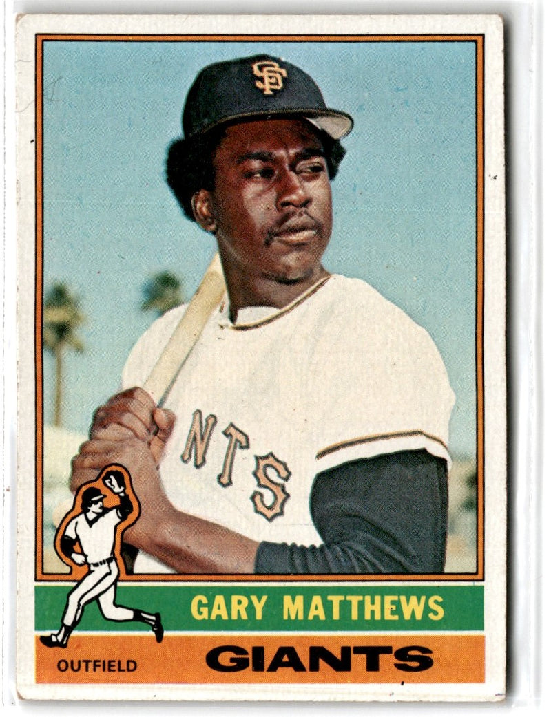 1976 Topps Gary Matthews