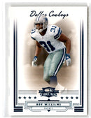 2006 Donruss Threads Retail Blue Santana Moss