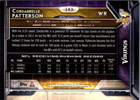 2015 Topps Cordarrelle Patterson #143