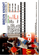 1999 Fleer Tradition Brevin Knight