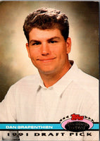 1992 Stadium Club Dome Dan Grapenthien #65 Rookie