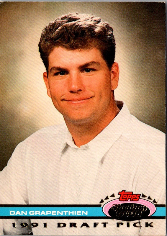 1992 Stadium Club Dome Dan Grapenthien #65 Rookie