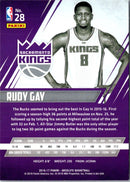 2016 Panini Absolute Rudy Gay