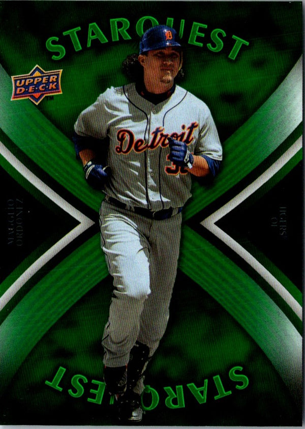 2008 Upper Deck First Edition StarQuest Green Common Magglio Ordonez #SQ-13