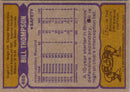 1979 Topps Bill Thompson