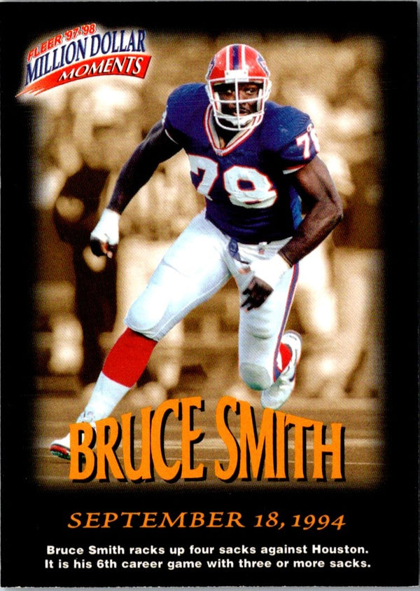 1997 Fleer Million Dollar Moments Void Bruce Smith #14