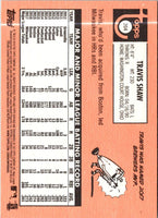 2018 Topps Heritage Travis Shaw #204