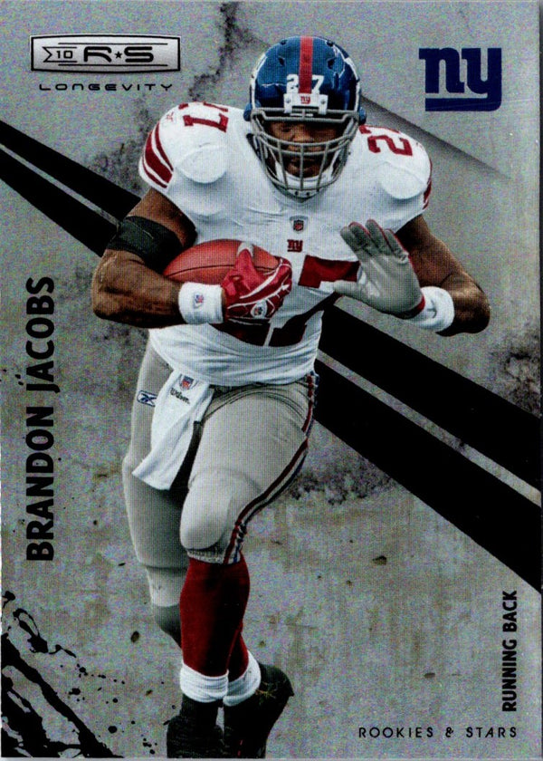 2010 Panini Rookies & Stars Longevity Brandon Jacobs #95