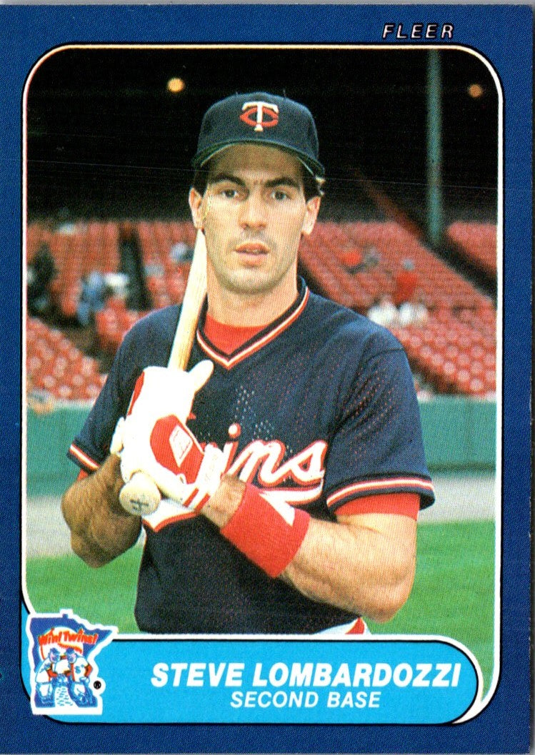 1986 Fleer Update Steve Lombardozzi