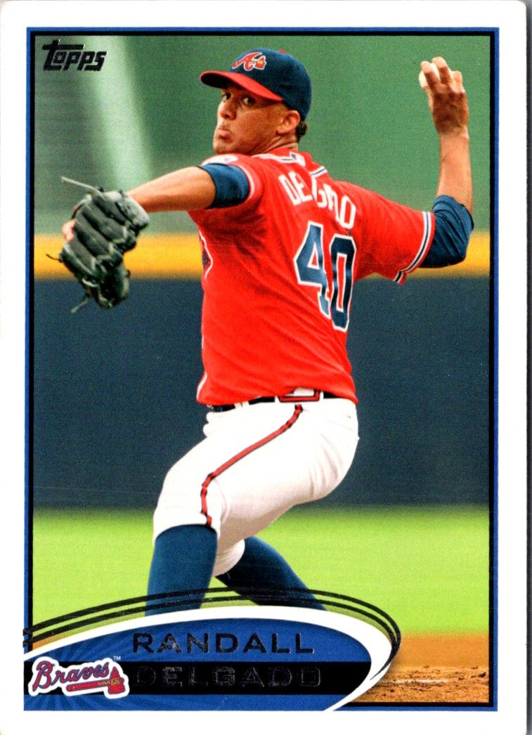 2012 Topps Blue Randall Delgado