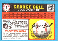 1987 Topps Coins George Bell #3