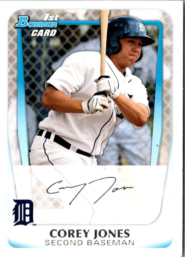 2011 Bowman Prospects Blue Corey Jones #BP43