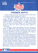 1987 Fleer Dave Parker/Ryne Sandberg