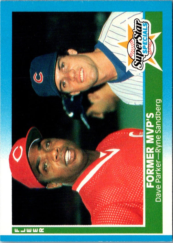 1987 Fleer Dave Parker/Ryne Sandberg #639