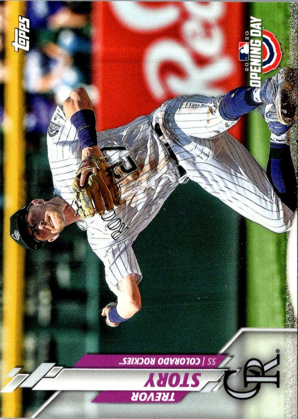 2020 Topps Opening Day Trevor Story #109