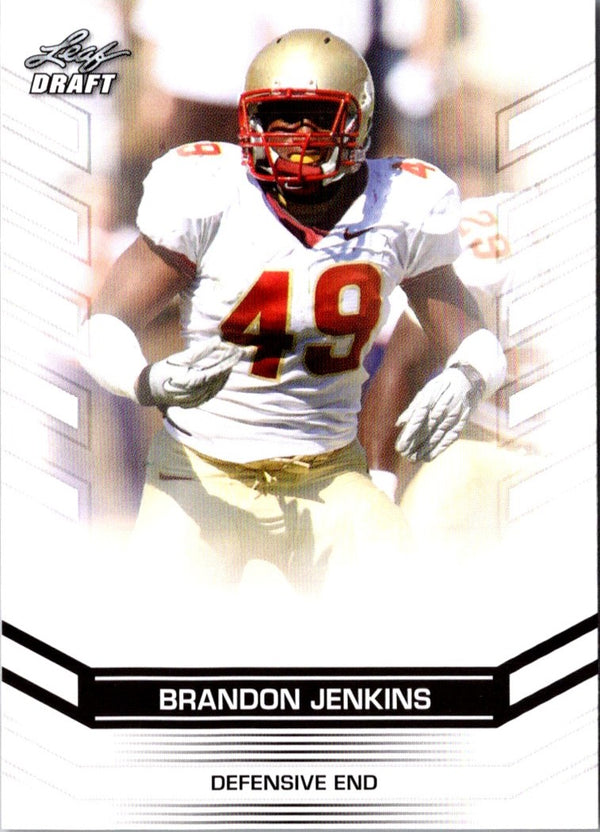 2013 Leaf Draft Brandon Jenkins #83