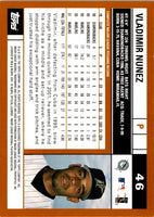 2002 Topps Limited Vladimir Nunez #46