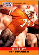 1990 Pro Set Reuben Davis