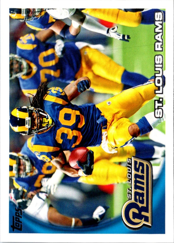 2010 Topps St. Louis Rams #353
