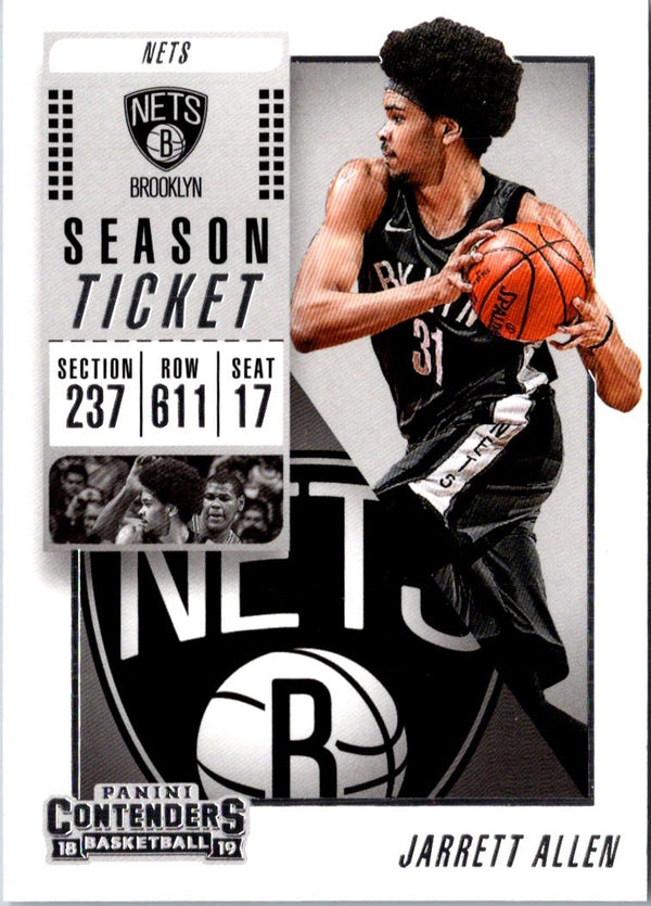 2018 Panini Contenders Game Ticket Red Jarrett Allen #82