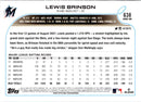 2022 Topps Lewis Brinson