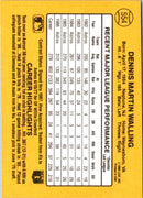 1987 Donruss Denny Walling