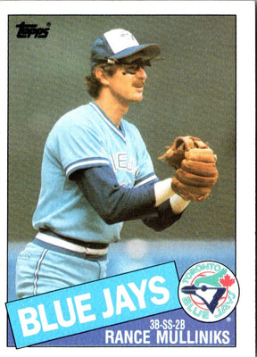 1985 Topps Rance Mulliniks #336