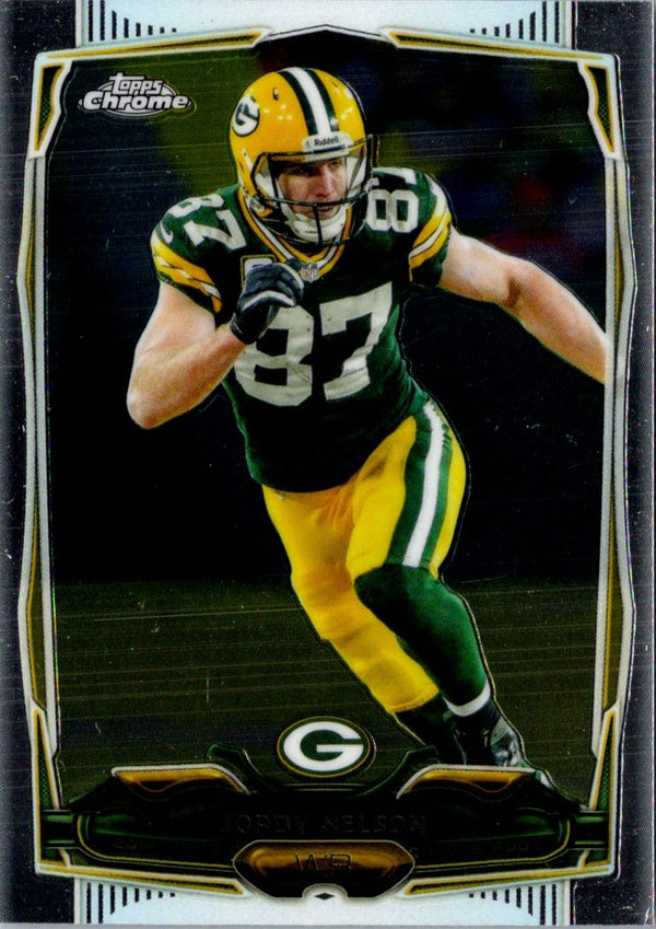 2014 Topps Chrome Jordy Nelson #100