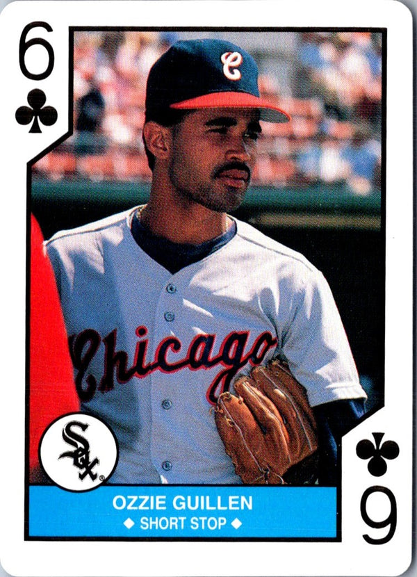 1990 U.S. Playing Card Co. Ozzie Guillen #6