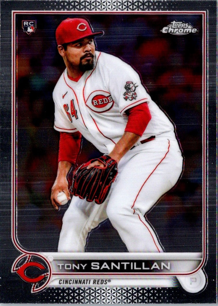 2022 Topps Chrome Tony Santillan