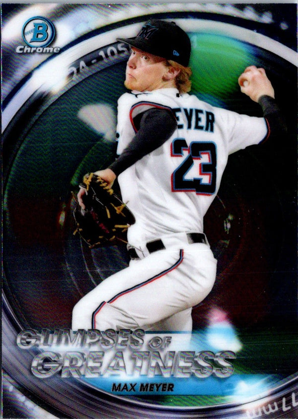 2020 Bowman Draft Chrome Max Meyer #BD-50