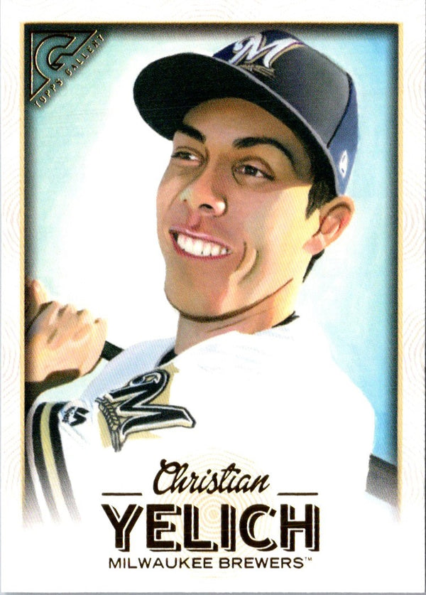 2018 Topps Gallery Christian Yelich #5