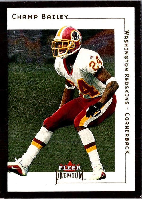 2001 Fleer Premium Champ Bailey #158