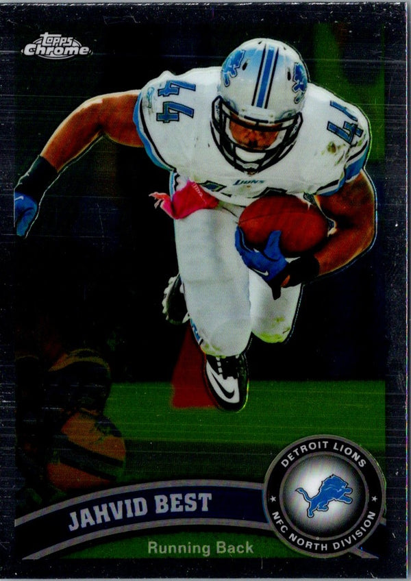 2011 Topps Chrome Jahvid Best #197