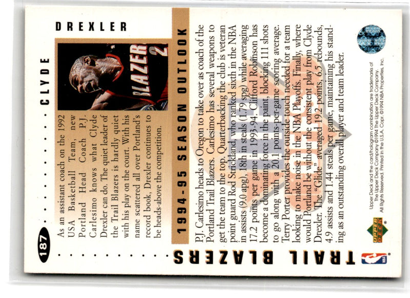 1994 Collector's Choice Clyde Drexler