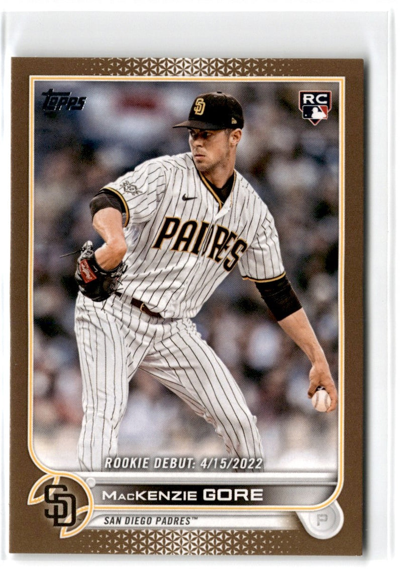 2022 Topps Update Gold MacKenzie Gore