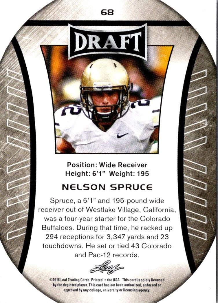 2016 Leaf Draft Nelson Spruce