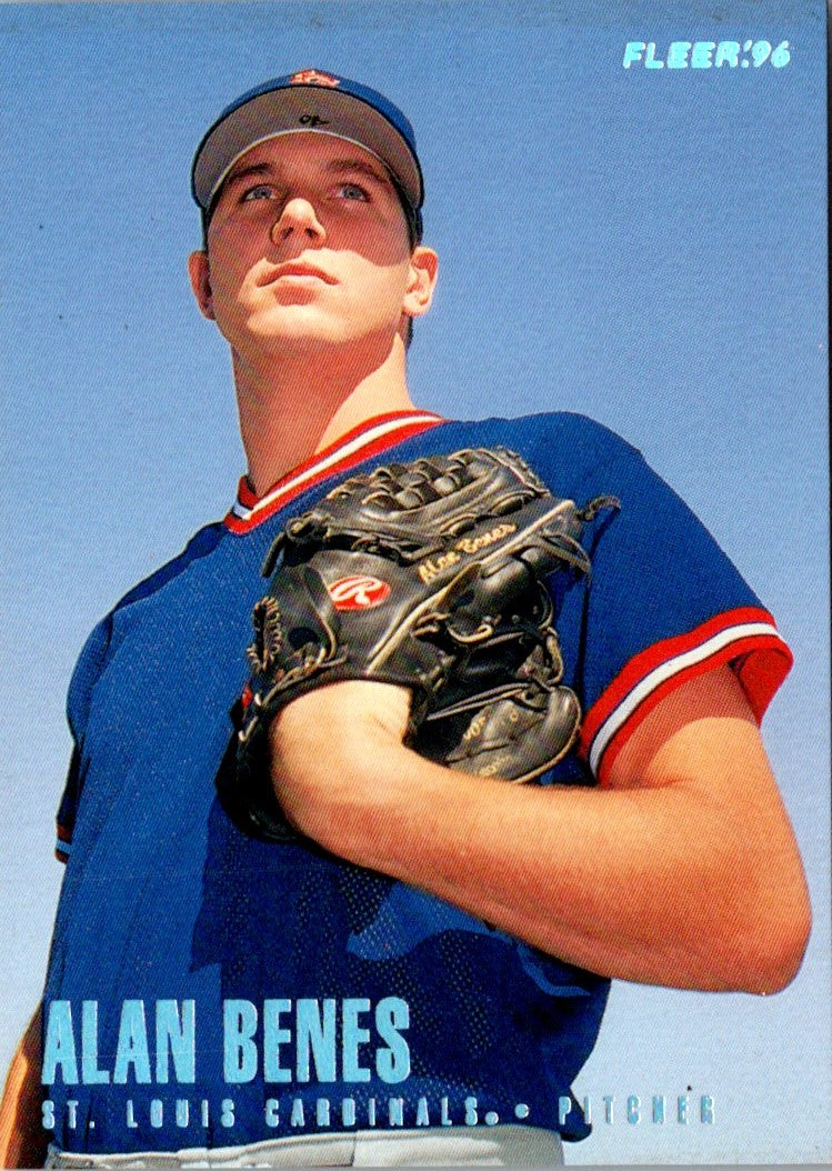 1996 Fleer Alan Benes